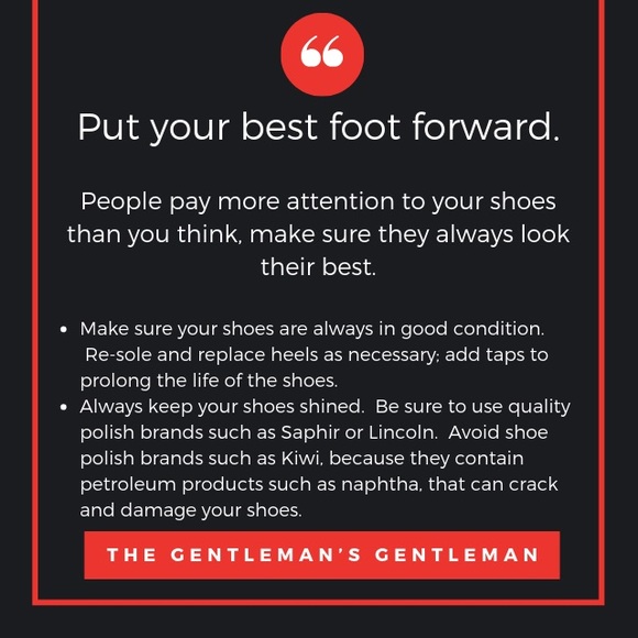 Other - 👞 Put Your Best Foot Forward 👞